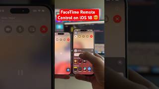 FaceTime Remote Control Feature on iOS 18 #ios18 #techtips #iphonetips #iphonehacks #iphonetricks