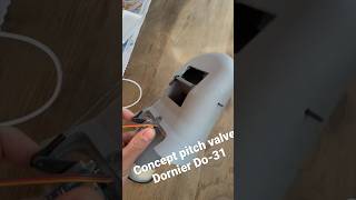 Dornier Do31 how the VTOL Pitch Valve works #3d #drone #f35b #dprinting