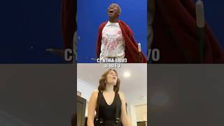 Jessie J VS Cynthia Erivo Elphaba Audition for WICKED movie #shorts #wicked #cynthiaerivo #jessiej