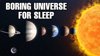 The Full Solar System Story for Sleep and Wonder | Boring Universe For Sleep