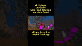Meta Quest gesture recognition game clip of 'Village Adventure(Hand Tracking)' #gesturecontrol #vr