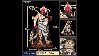 SD12 伽藍菩薩 鎏金 高92cm 護法系列