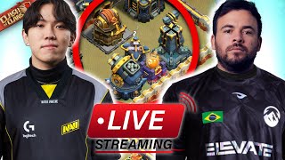 🔴4 INSANE WARS TODAY! Elevate, Elektros, NAVI, MMG, Tribe, BADZ, and MORE! | Clash of Clans