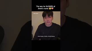 jungkook started glowing the moment someone asked about jimin 😭 #jikook #kookmin #jungji #koomi #jm