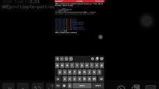 Simple-Port-Scanner tool in iPhone