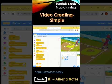 How to create Cricket Game Easily With Scratch Programming #shorts