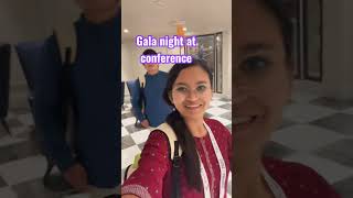 Gala night at conference #phdlife #valleyview#manipal_2022