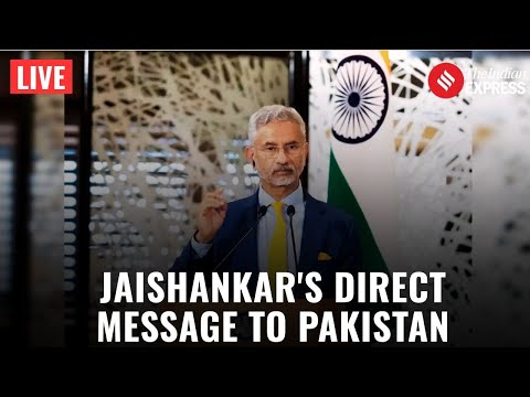 LIVE | Jaishankar: Indus Treaty Suspended Until Pakistan Ends Terror
