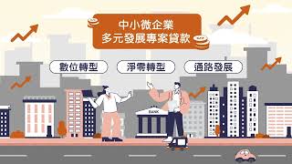 經濟部中小及新創企業署-中小微企業多元發展專案貸款【懶人包影片】