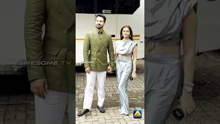Rubina Dilaik and Abhinav Shukla Clicked at Laughter Chefs Season 2 Set For Shoot.
