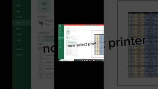 print setting in Excel #excel #print#exceltech #laptoptech #shortcutkeys #msoffice