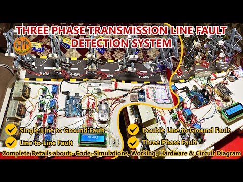 THREE PHASE TRANSMISSION LINE FAULT DETECTION & ANALYSIS SYSTEM | Electrical Engineering Project/FYP