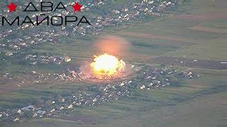 FAB 1500 strikes with UMPK on Ukrainian Armed Forces targets in the Kherson region