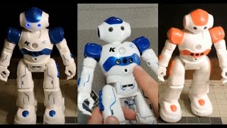 RC Robot Toy Review: Cady Toch JJRC Threeking| Tik Tok Video