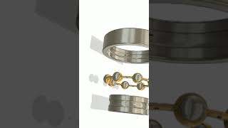 HOW BALL BEARING WORKS COMPLETE ANIMATION IN FUSION 360 || #Fusion360