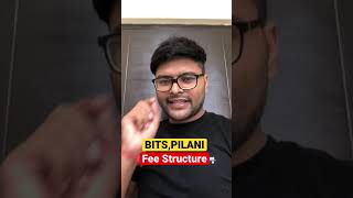 BITS, Pilani Fee Structure | #Shorts
