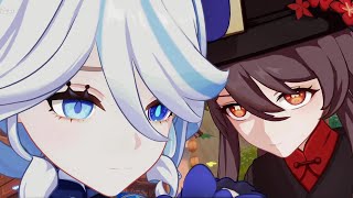 【原神】フリーナ、鍾離と胡桃に出会う。【Genshin Impact】