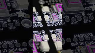 PCB of the Day! Adafruit AMG8833 IR Thermal Camera Breakout - STEMMA QT 🔥📸🔌