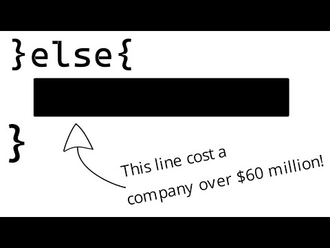 You wouldn't believe why this line of code cost a company so much money!