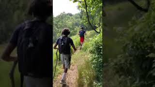 traveling #traveltrends #friends #mountain #green #walkingtour