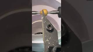 Cutting a Small Wooden Piece with Sharp Tools