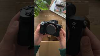 Unboxing my new camera | SONY a7iii #unboxing #sony #sonyalpha #sonya7iii #tamron2875 #tamronlens