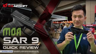 2019 MOA Exhibition│SAR 9 Quick Review│ICS Airsoft
