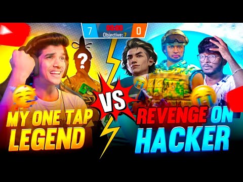 😨REVENGE ON 🤬HAKKER | 2 STREAMER SHOCK😱| 👑MY ONE TAP LEGEND | FREE FIRE IN TELUGU #dfg #freefire