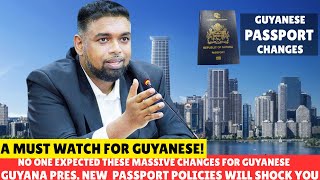Guyana New Passport Renewal Policy Changes That Will Affect EVERYTHING for Guyanese