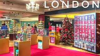 Christmas London City Walk | Inside Fortnum and Mason | London Christmas Shop | London Walk