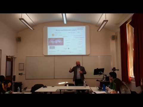 Snippet of guest lecture at Birmingham University Law Dept
