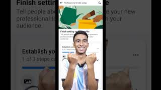 How to turn on professional mode on Facebook | #Facebook_professional #onprofessional #how_to #fb