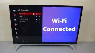How to Connect Toshiba Smart TV to Wi-Fi