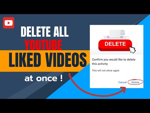 How To Delete All Liked Videos On Youtube At Once | Remove Liked Videos History