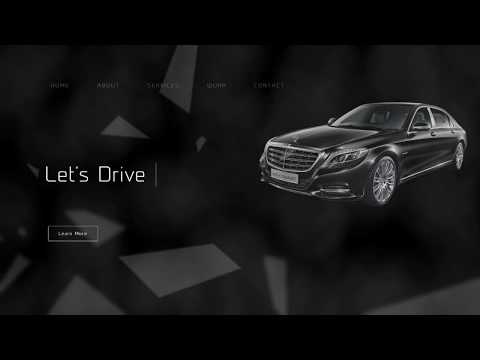 Landing Page | HTML, CANVAS, CSS & JavaScript Tutorial