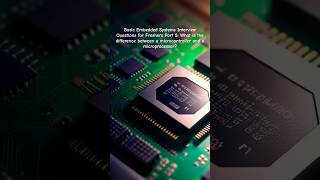Interview Questions for Freshers Part 5:  Difference between a microcontroller and a microprocessor?
