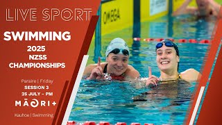 Swimming NZ | 2025 NZSS Championship | Session Three