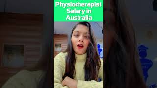 Physiotherapist Salary in Australia #drpraveenbajpai ##australiaworkvisa #bpt #mpt #physiotherapist