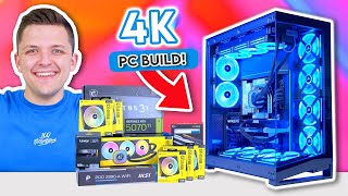 Awesome 4K Gaming PC Build 2025! 👀 [ft. Phanteks NV7 & RTX 5070 Ti!]
