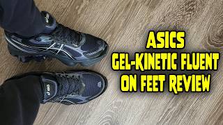 Asics Gel-Kinetic Fluent Black Pink On Feet Review (1203A737 001)