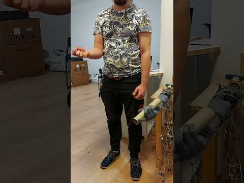 Teleoperated Clone Hand with Vision