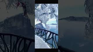天门山下雪了，你还不来吗？#湖南张家界 #张家界旅游 #中国旅行攻略 #天门山 #旅游推荐官