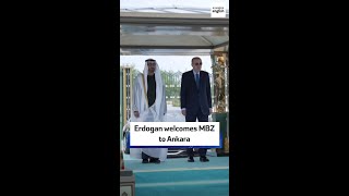 Erdogan welcomes MBZ to Ankara