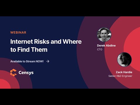 Webinar: Internet Risks & Where to Find Them