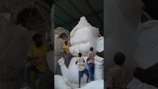 Bal Ganesh making #balganesh #ganeshmaking #shorts