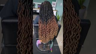 Individual Crochet Faux Locs.                       #fauxlocs #crochetbraids  #boholocs
