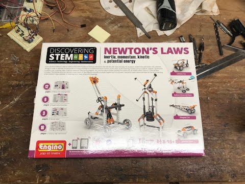 Engino Discovery STEM Kit Newton's Laws Review & Unboxing