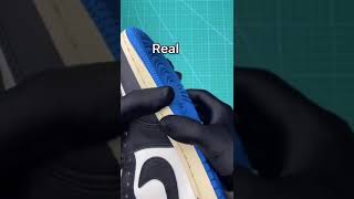 Fake vs real Jordan 1 Low  Fragment x Travis Scott