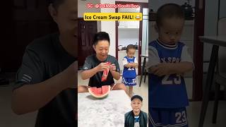 Smart Kid vs Sneaky Dad⁉️ @DaiMengXiaoMiBao