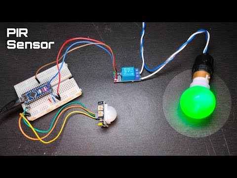 How to make motion sensor light at home || PIR Motion Sensor || Techie Lagan